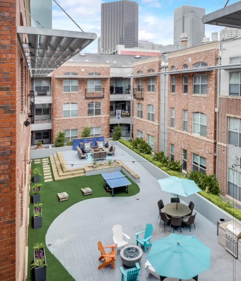 Loft Style 2Br Apt I Dallas City Center I Pool I Gym I Workspace I Pets Appartement Buitenkant foto